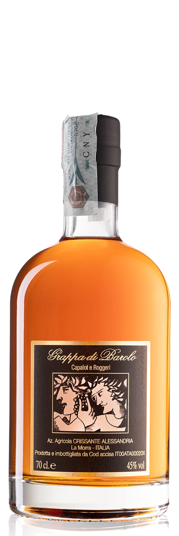 Grappa di Barolo Capalot e Roggeri Crissante Alessandria